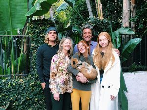 Photo of Madeline Chais and her family