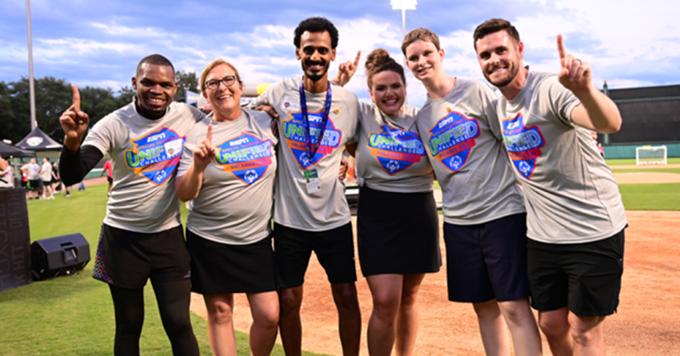 Disney employees at the 2022 Special Olympics