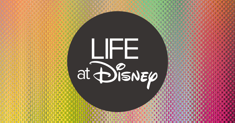 Text: Life at Disney