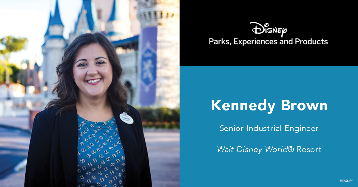 Behind the Magic with Industrial Engineering: Meet Kennedy - Life at Disney