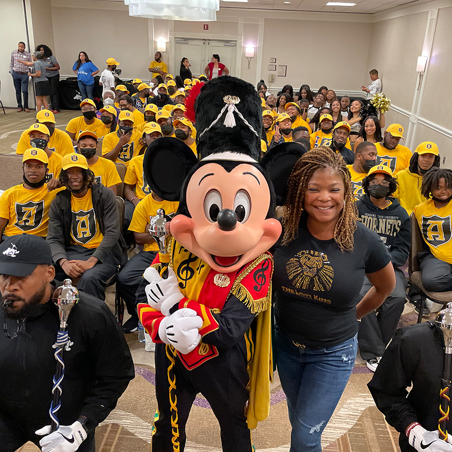 Disney on the Yard Supports the Cricket MEAC/SWAC Challenge