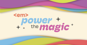 Text: Empower the magic Disney at GHC2022