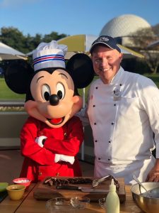 Chef Daniel Contreras with Chef Mickey