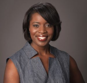 Professional headshot of ESPN’s Vice President of Talent Development & Negotiations and US Army veteran Rosetta Ellis-Pilie