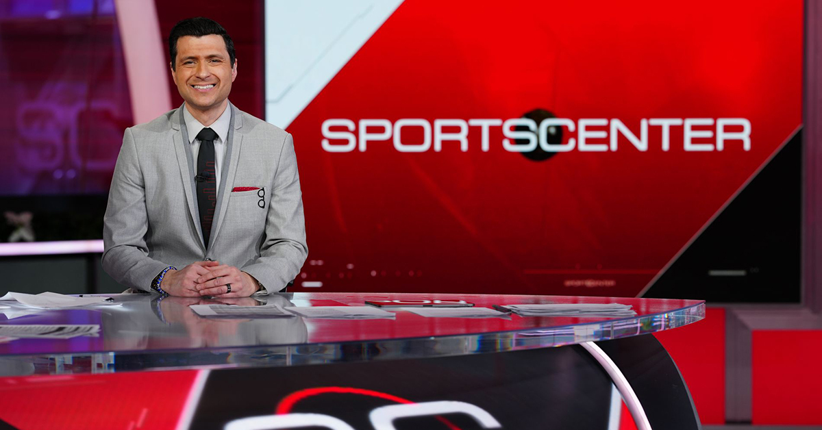 Arda Ocal on LinkedIn: I was lucky enough to co-host SportsCenter on  Christmas Eve and throw to…