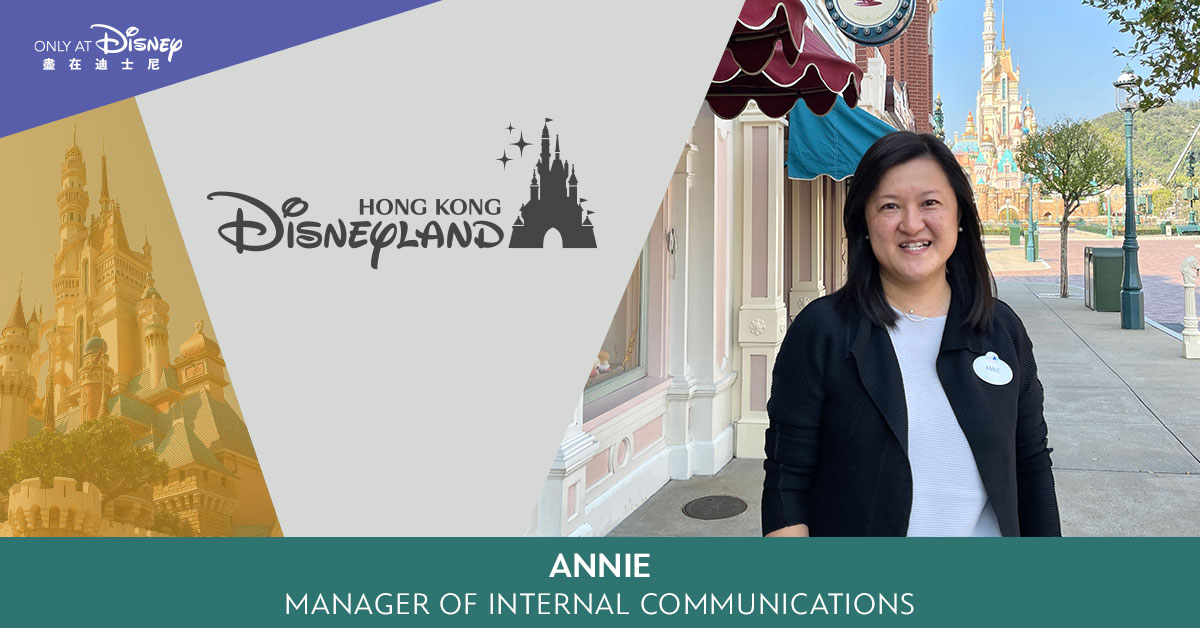 Hong Kong Disneyland Resort, Annie, Manager of Internal Communications