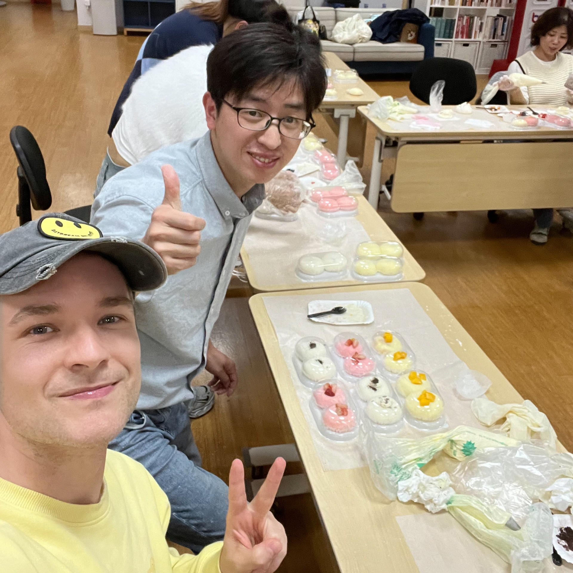 Fabien Making Mochi