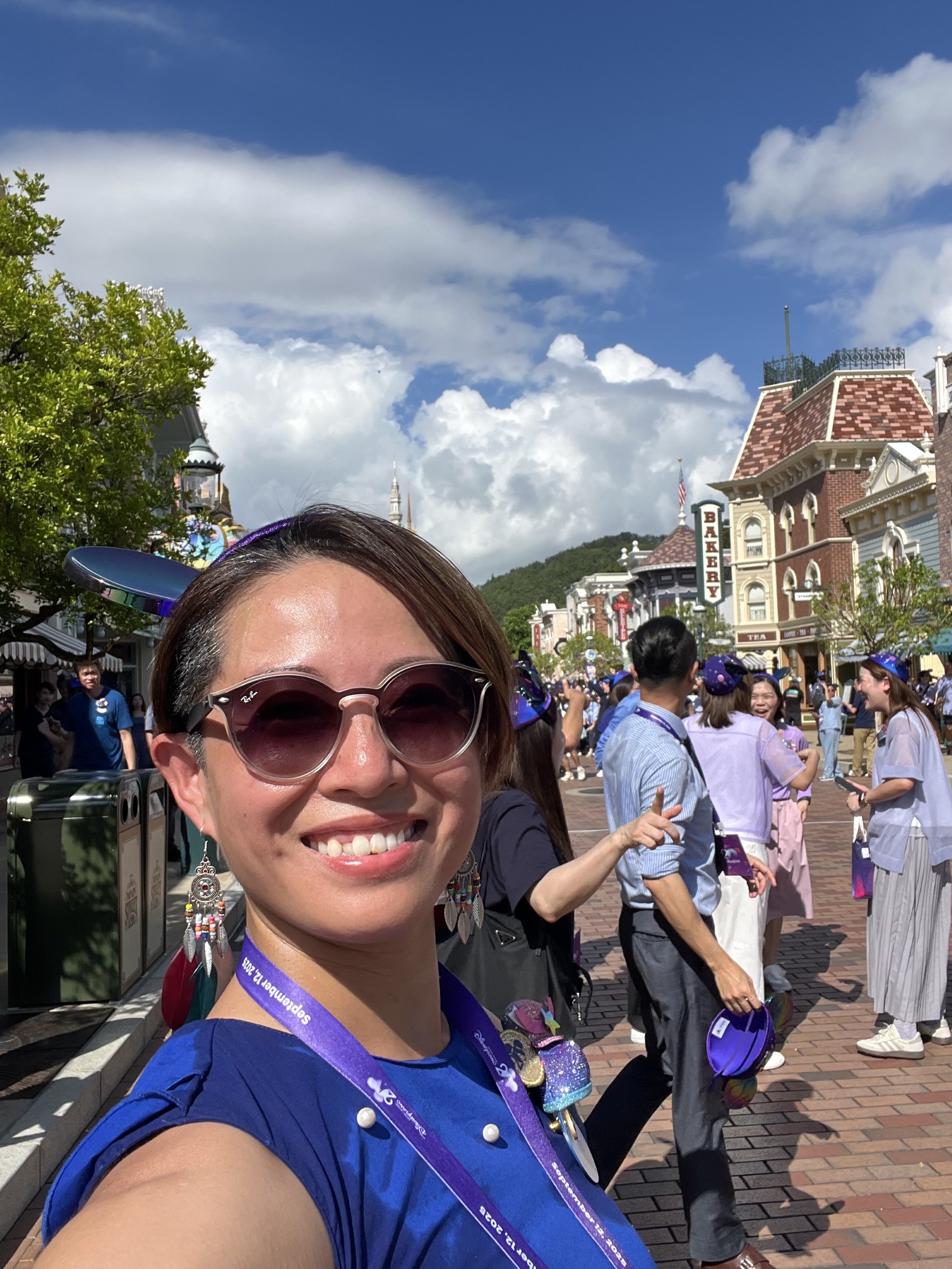 Kitty celebrating 20 years at Hong Kong Disneyland during The Most Magical Party Of All!