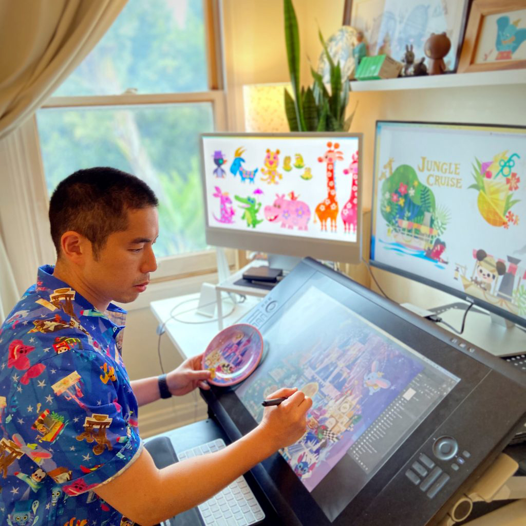 Meet Joey Chou, the Artist Behind the Art Inside Bay Lake Tower
