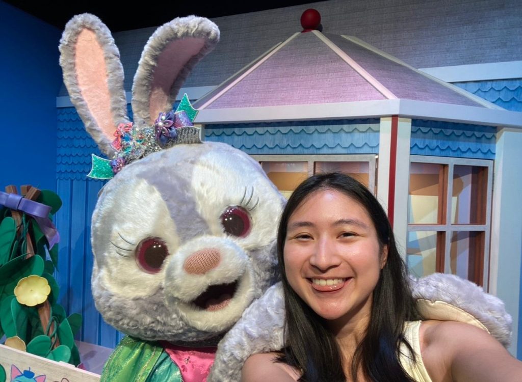 Tiffany with Stella Lou.