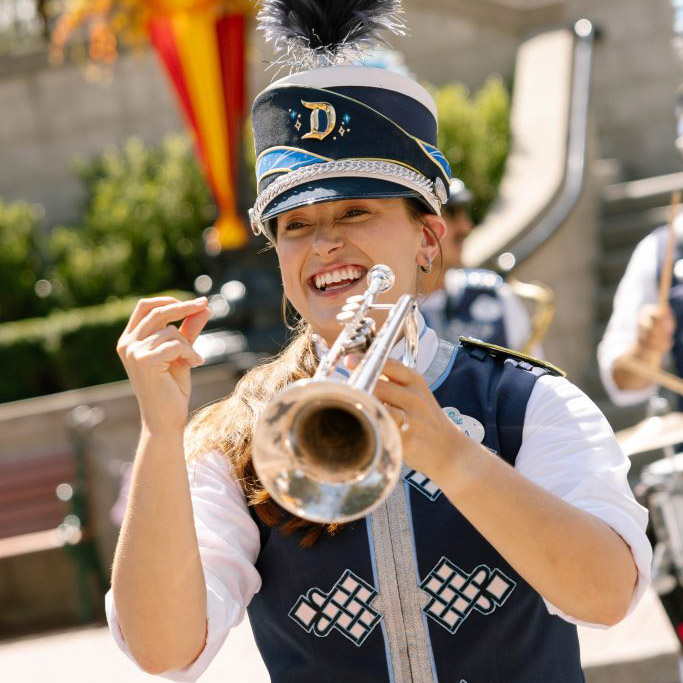 Celebrating Marching Music Day with the Disneyland Band