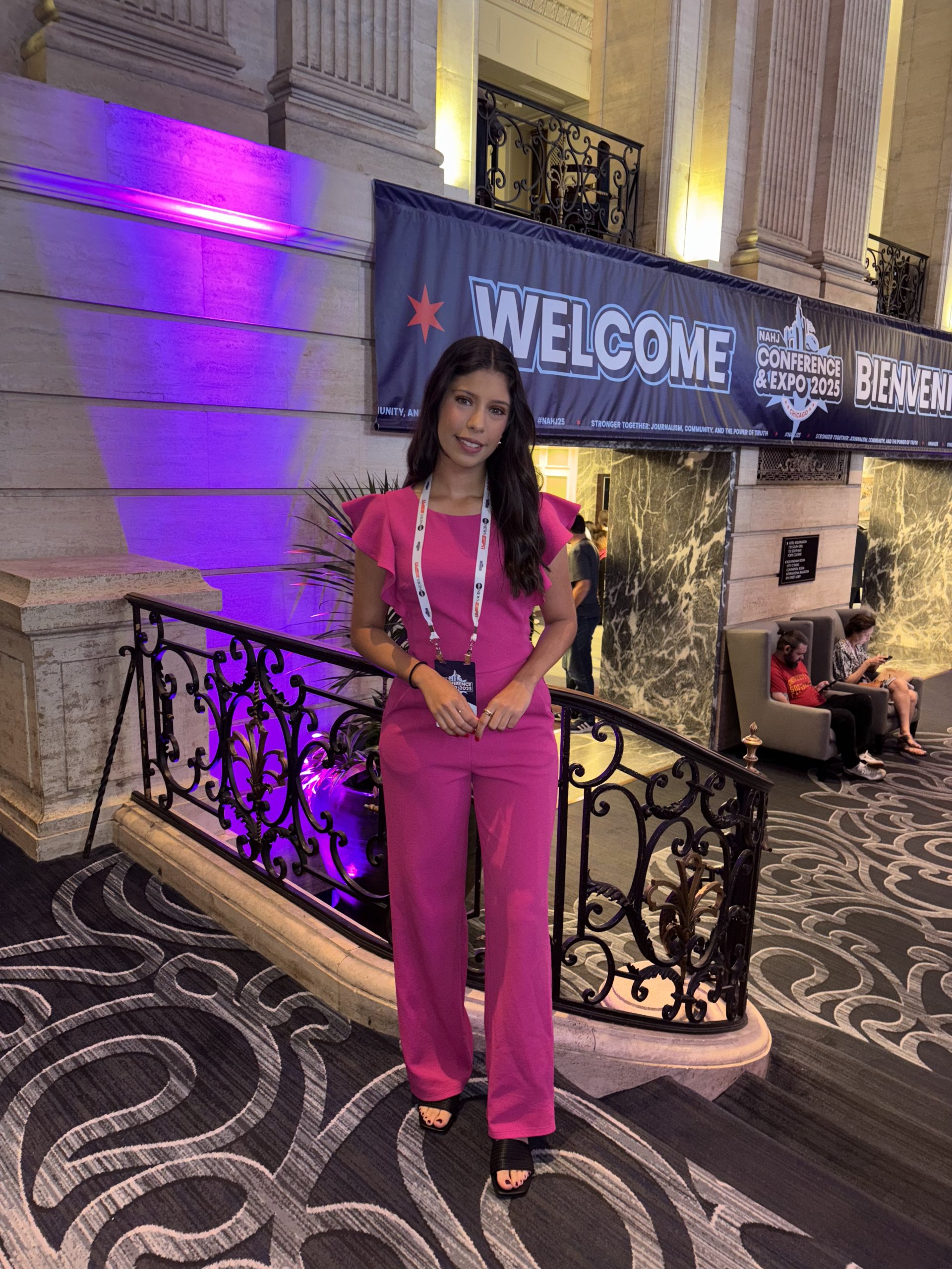 enelope attends the National Association of Hispanic Journalists (NAHJ) Conference, where professional development, networking and mentorship opportunities helped lead to her current role with ABC News affiliate WTVD.