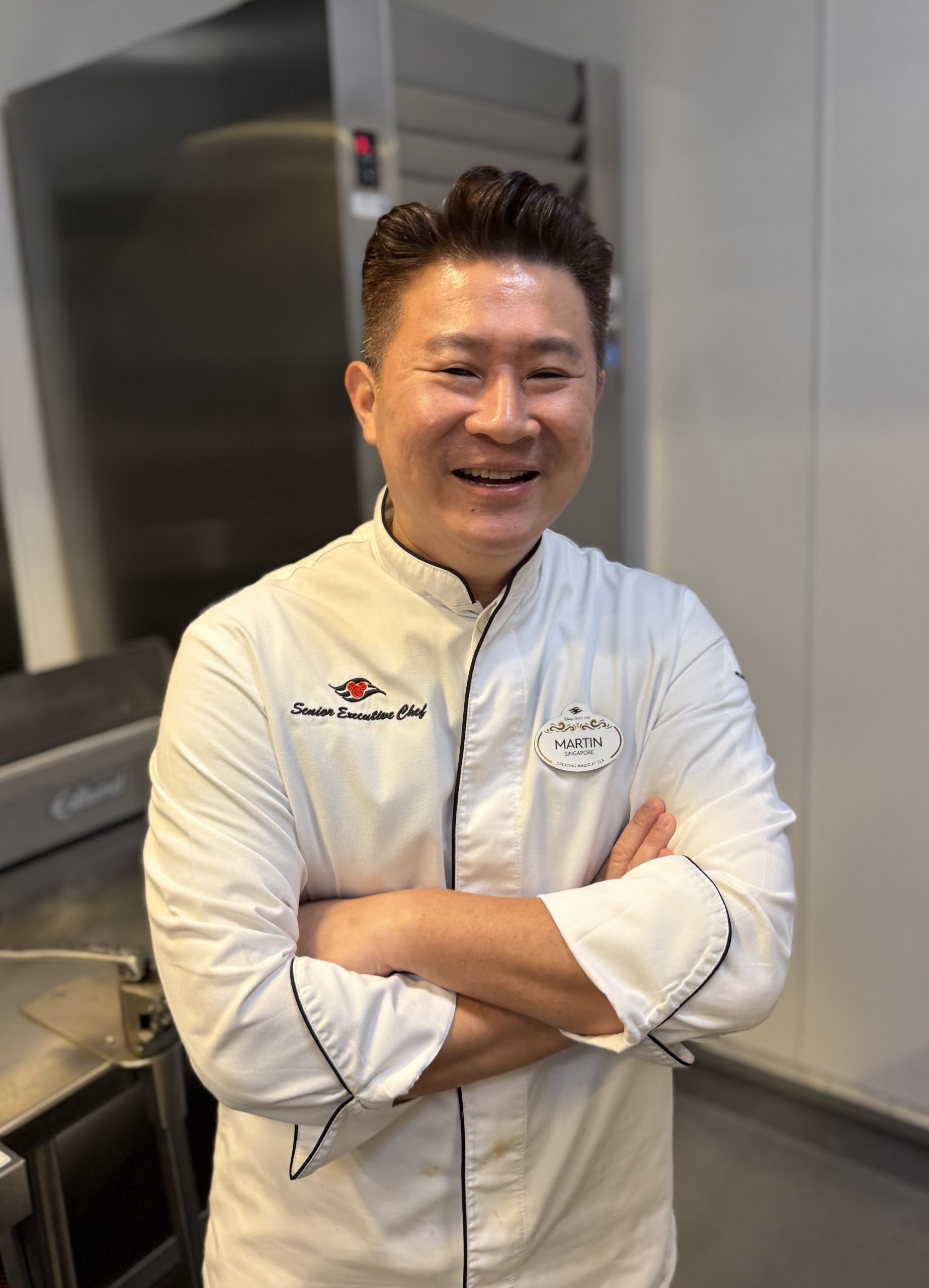 Chef Martin, Senior Executive Chef with Disney Cruise Line shoreside