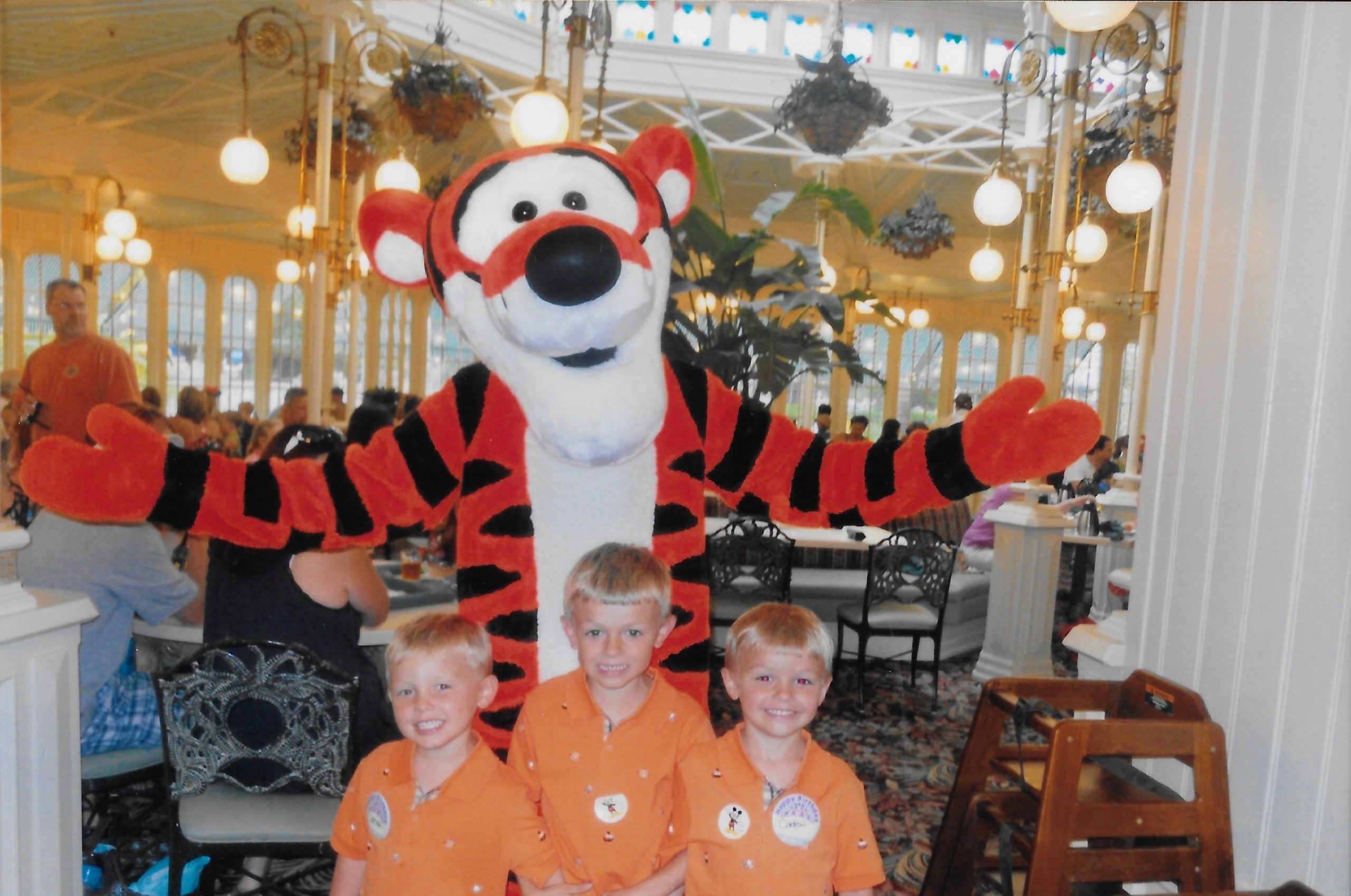 Old Photo of Warners with Tigger