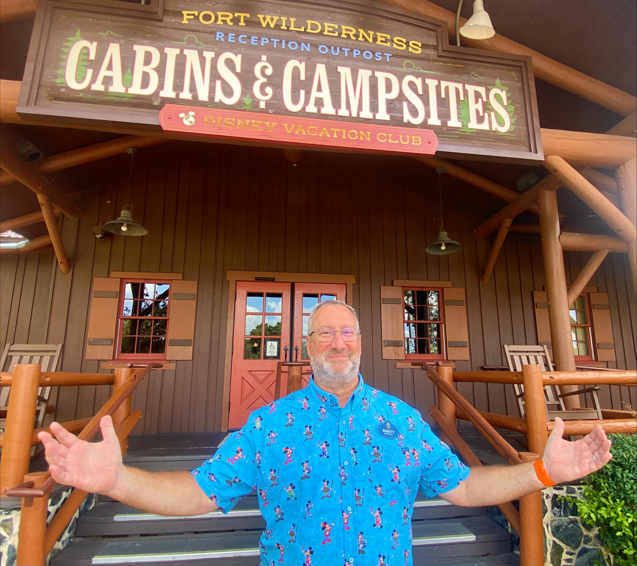 Bennett, Guest Experience Manager, at The Cabins at Disney&rsquo;s Fort Wilderness Resort at Walt Disney World Resort