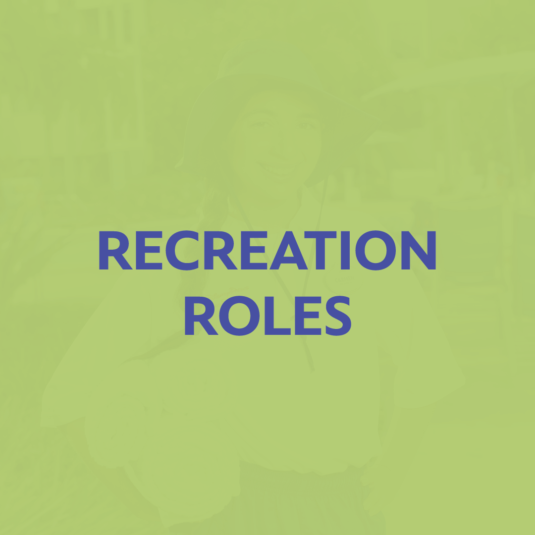Text: Recreation Roles
