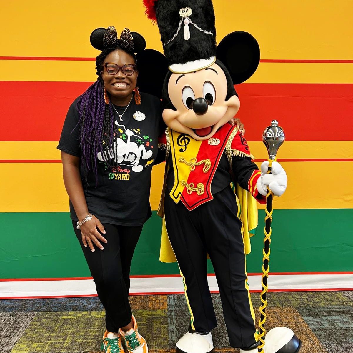 LaJoy &amp; Drum Major Mickey