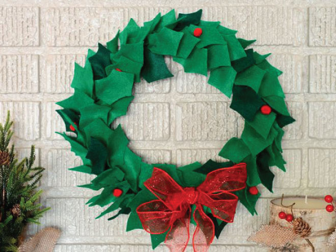 Holiday Wreath Craft