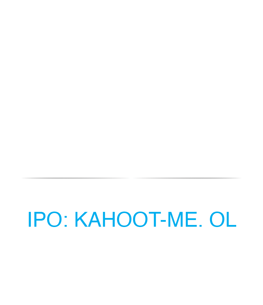 Kahoot! IPO kahoot-me.ol