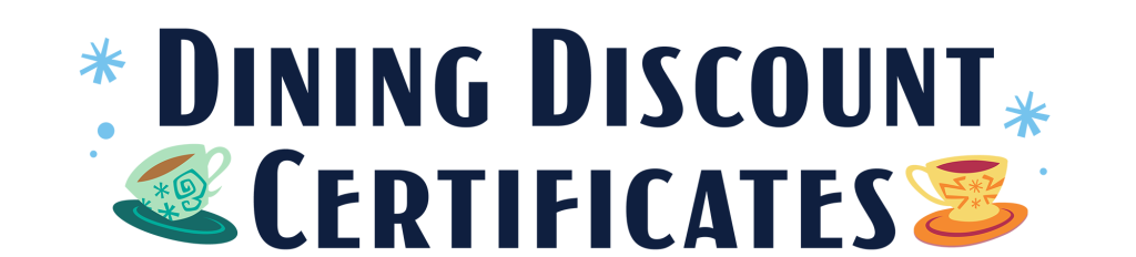 Dining Discount Certificates