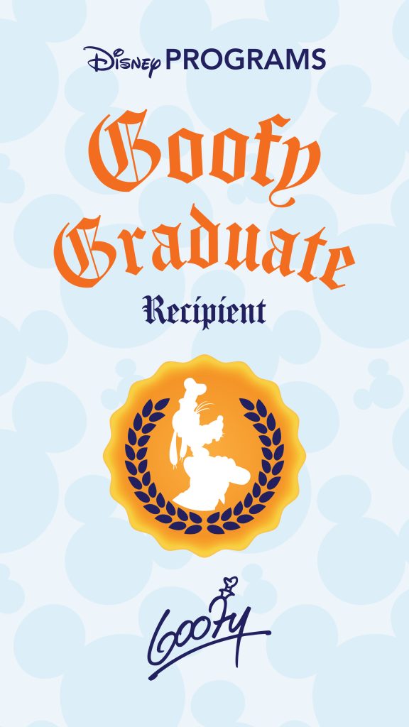 Goofy Graduate- Phone BG